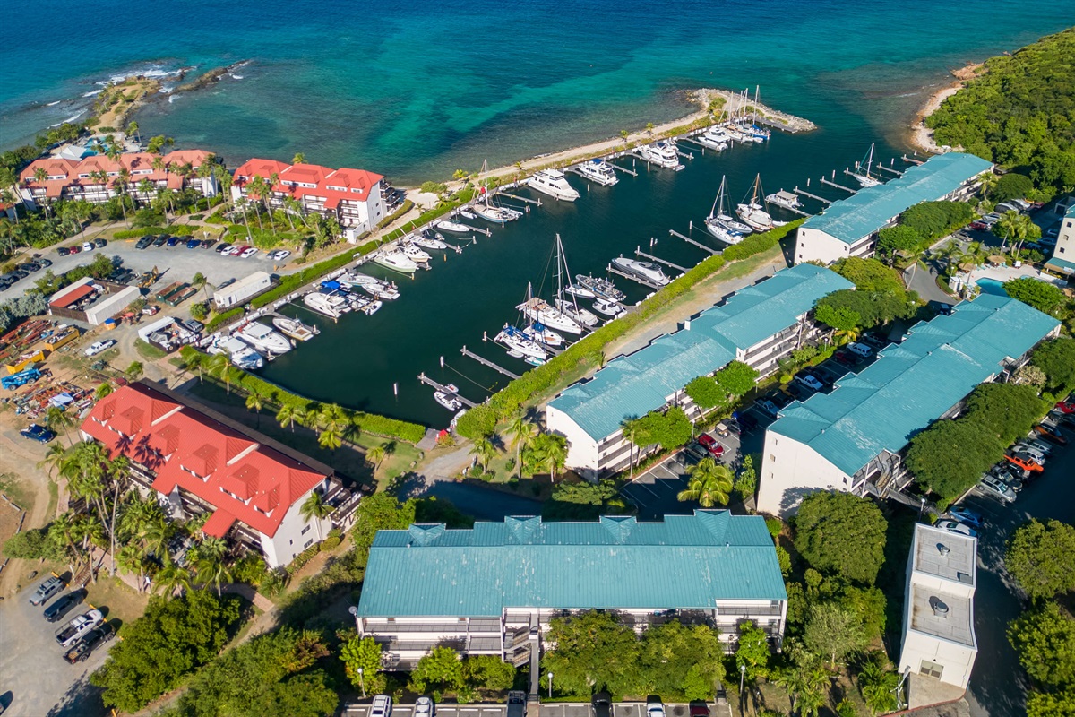 The beach is just a short 2-minute walk from the condo.