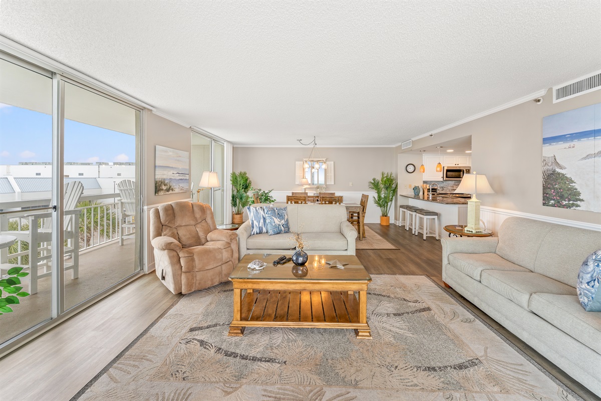 Spacious Living Room