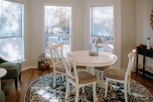 Farmhouse sitting room, perfect for chatting over coffee or even some laptop work