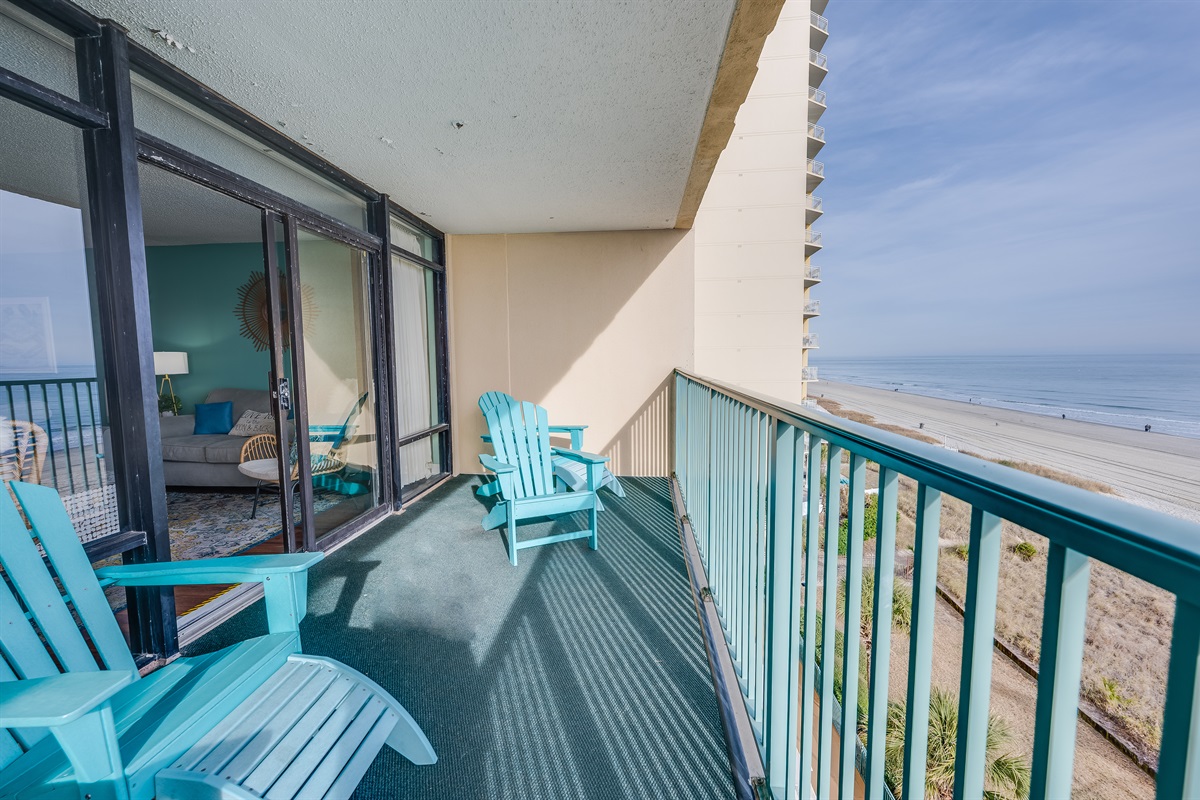 Amazing View from the Balcony!