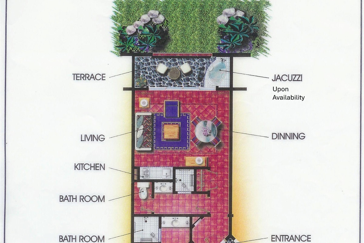 Luxury Owner Suite Floorplan at Hacienda Del Mar Cabo, Vacation Travel Exclusives