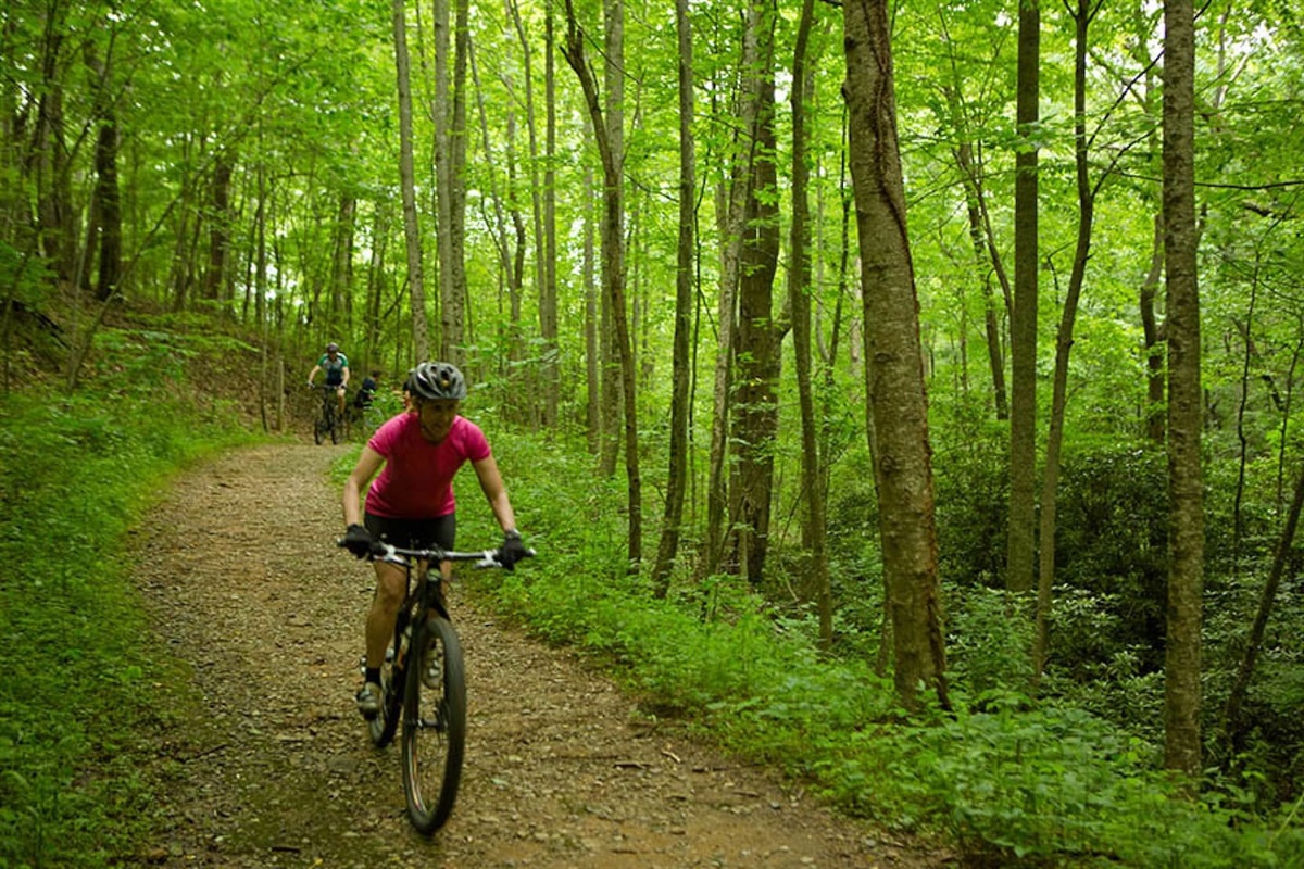 Lake Lure has numerous bike trails!