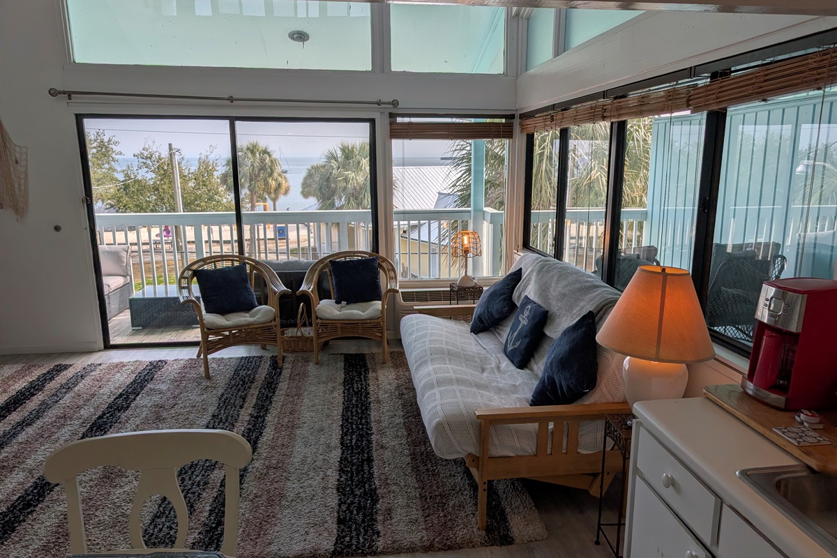 Living room with a view