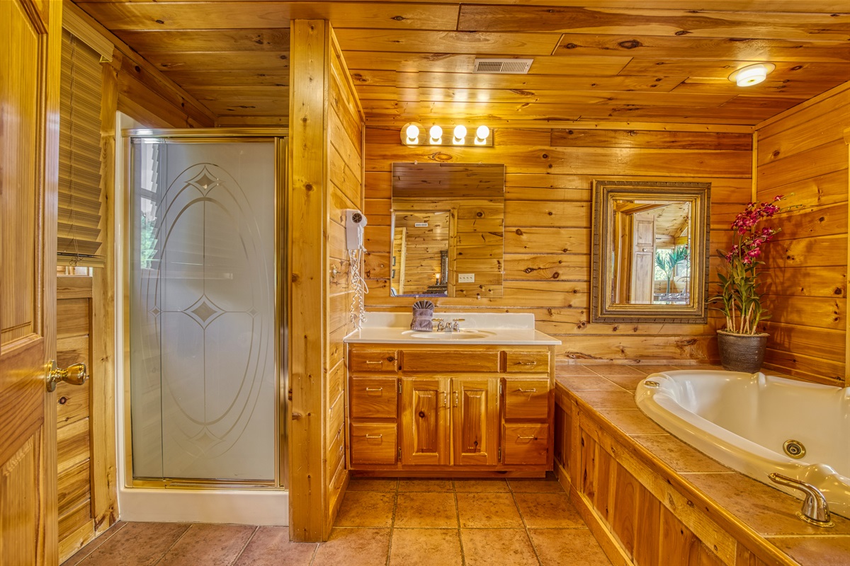 Upper floor bath