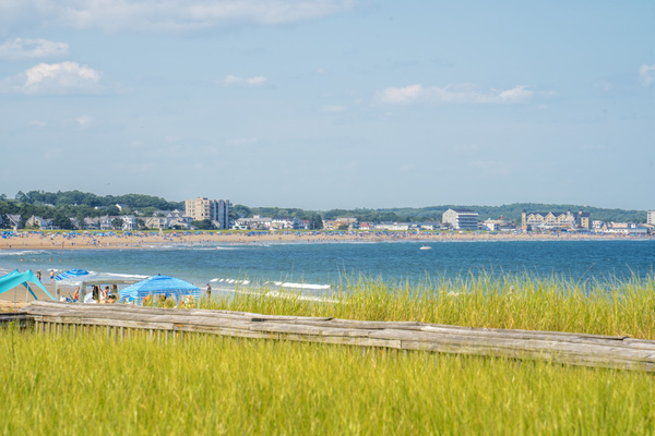 Beautiful coastal views stretch across the beach and shoreline, setting the scene for a classic seaside escape.