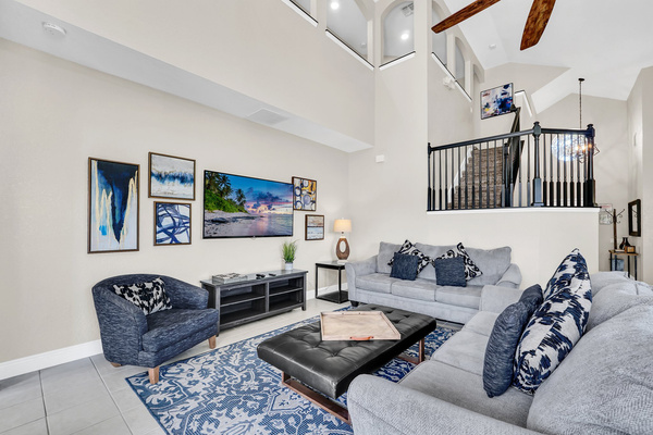 Living Room With Plenty Of Seating