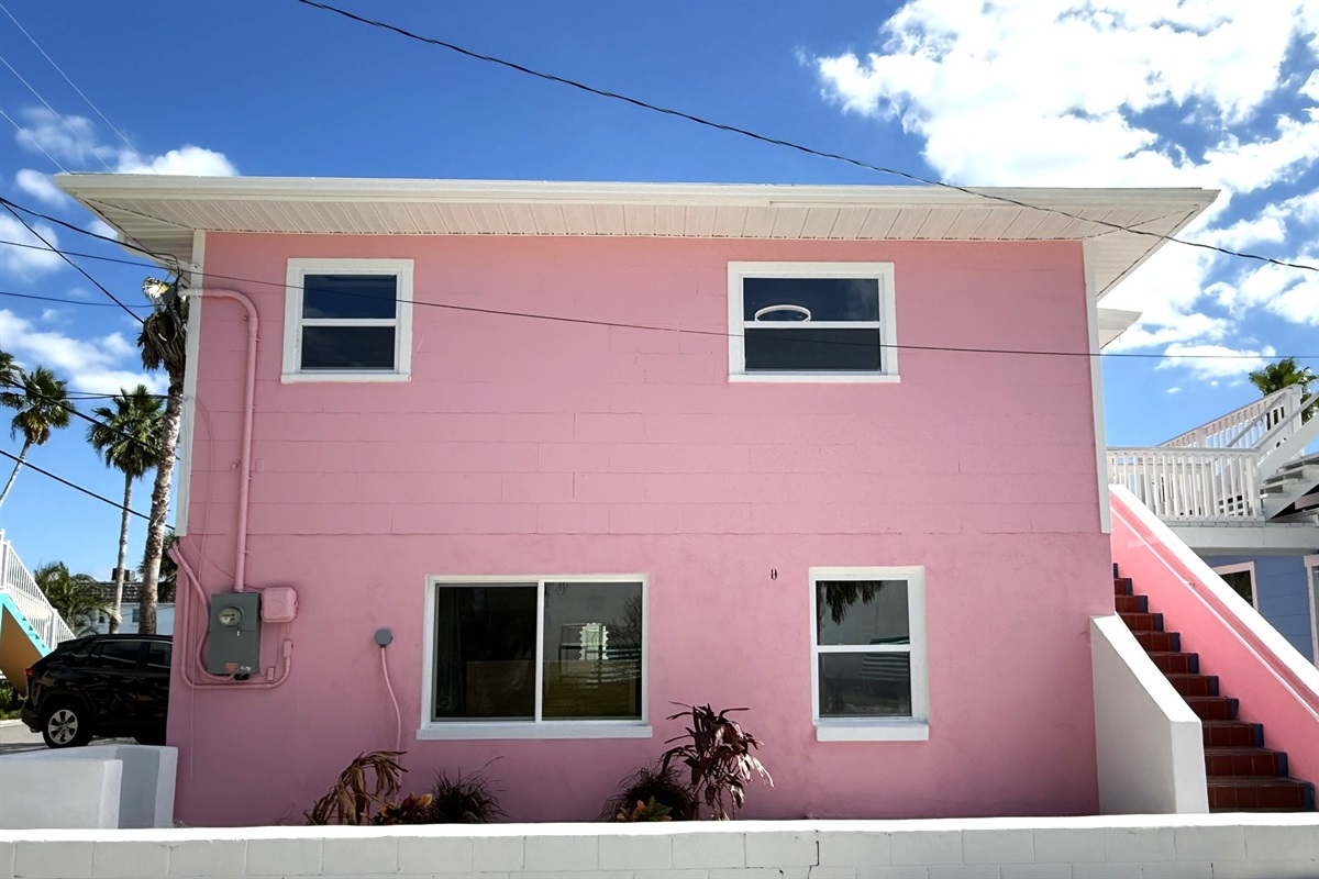 Exterior Photos of Pink 2 Story House