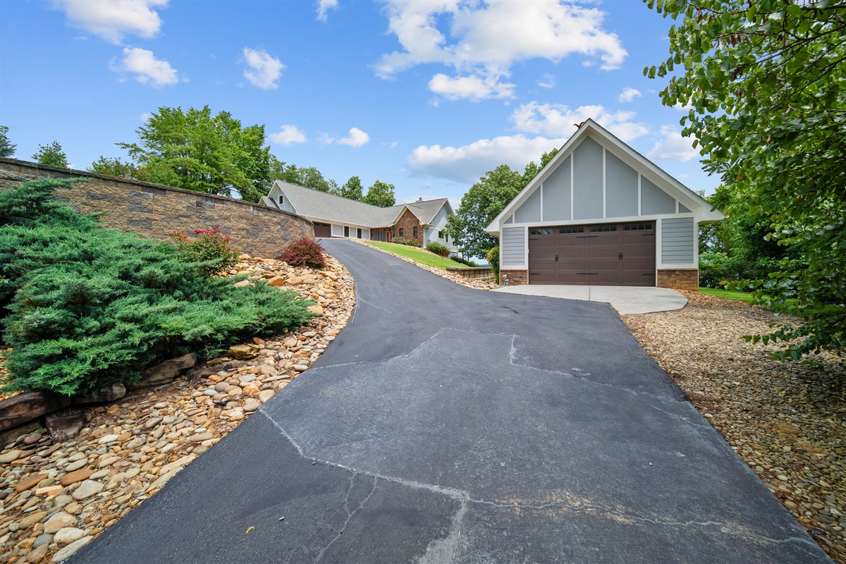 Park in front of attached garage