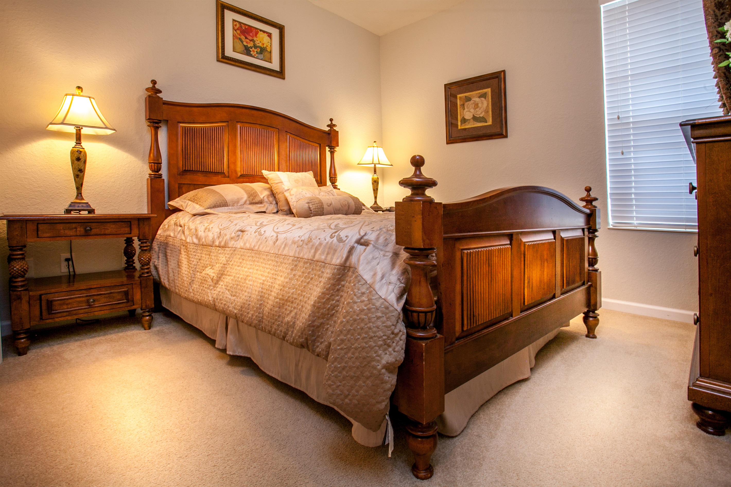 Downstairs Queen Bedroom