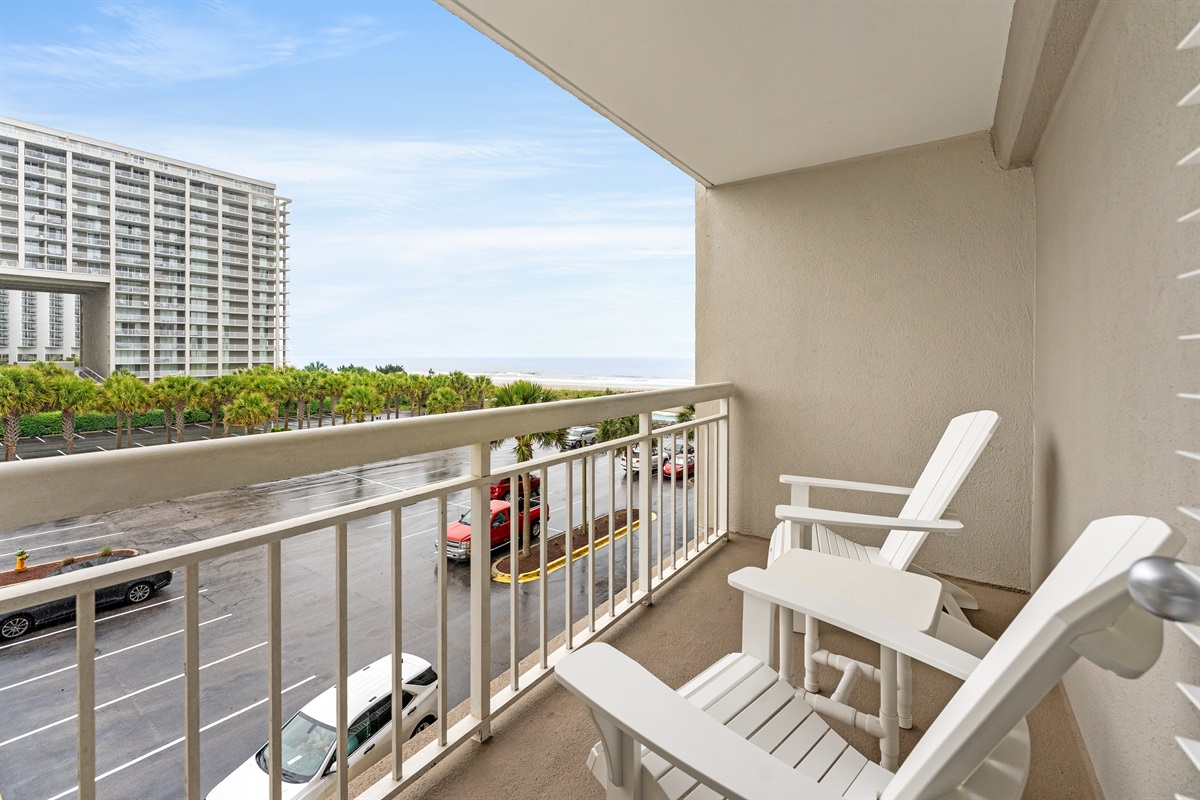 Relaxing Balcony, sit back and enjoy