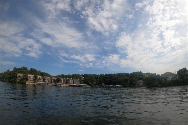 Entrance to cove