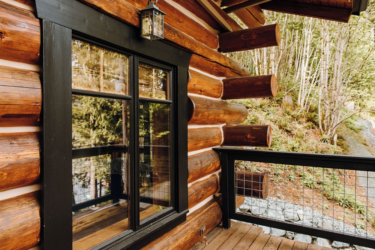 Patio, second floor.