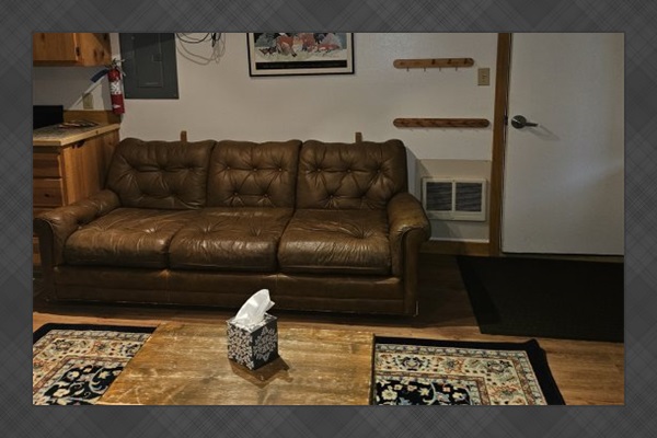 Large couch.