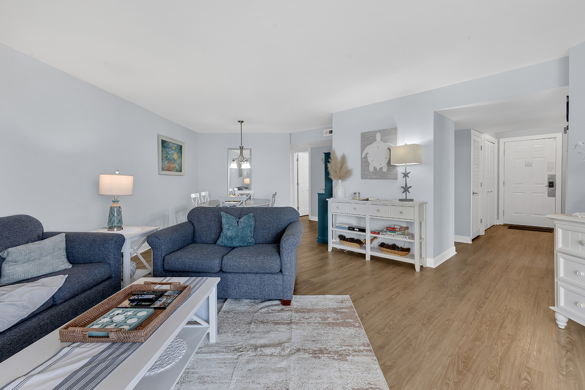 Living Room has plenty of space 