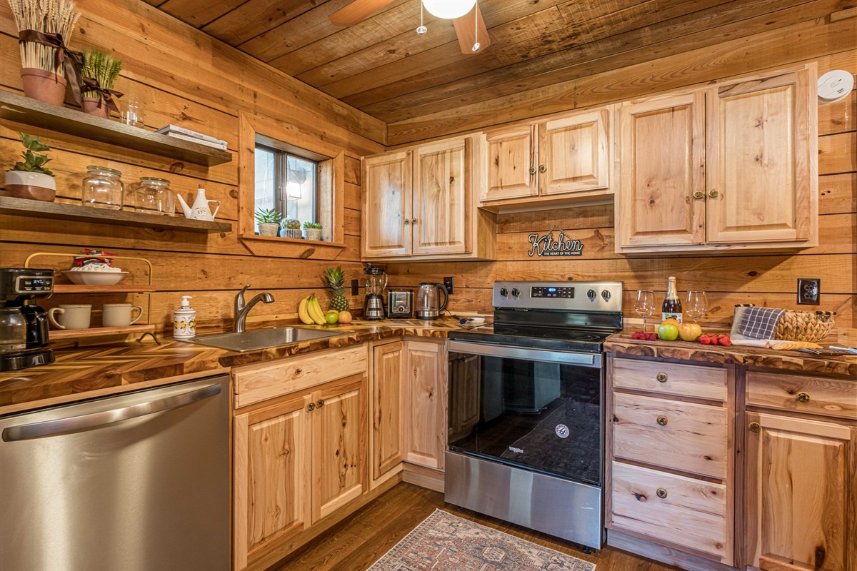 Fully Stocked Kitchen for Cooking