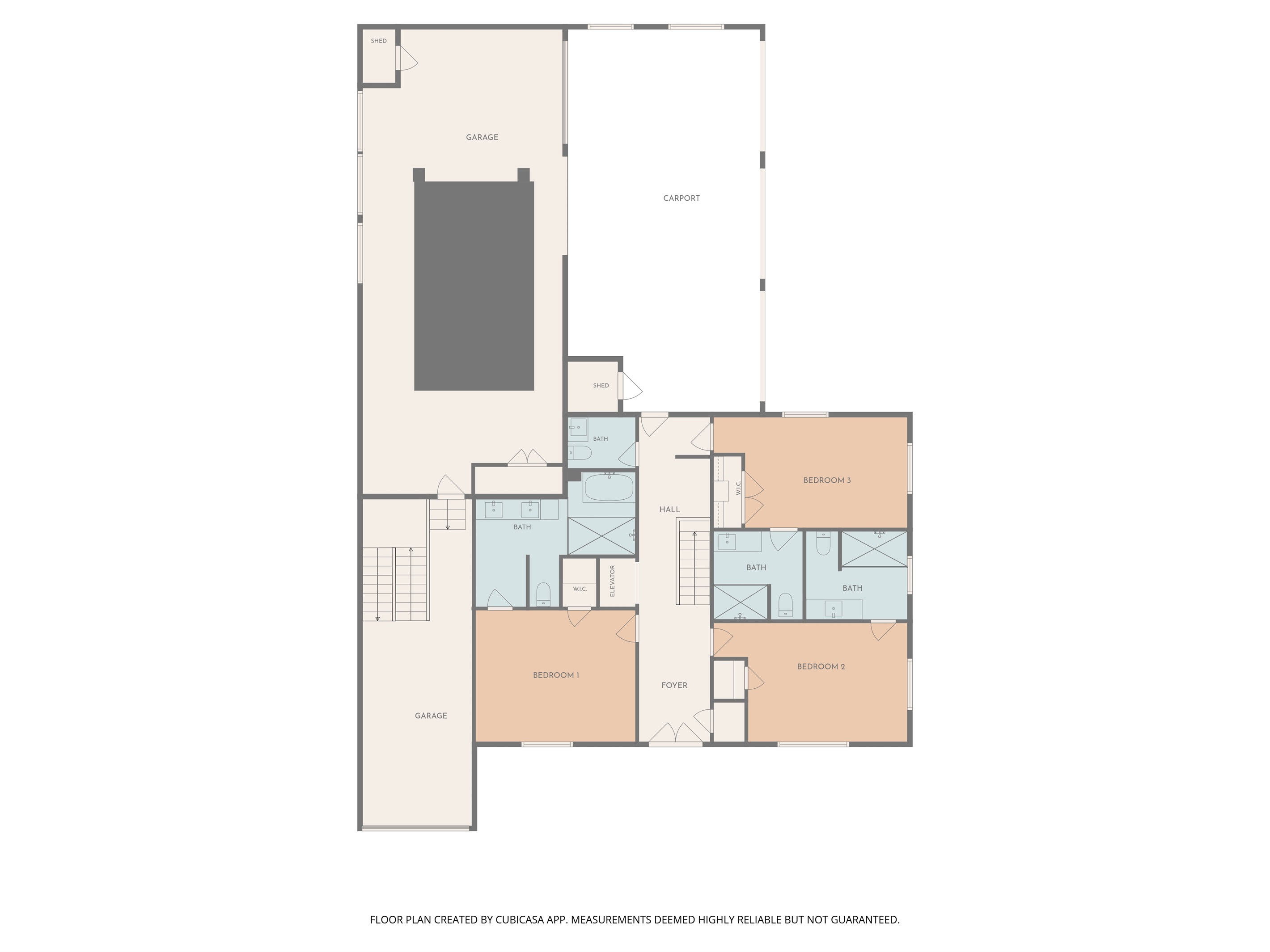 First Floor | Rosewood Retreat | 2605 Palm Blvd, Isle of Palms, SC | IOP Escapes