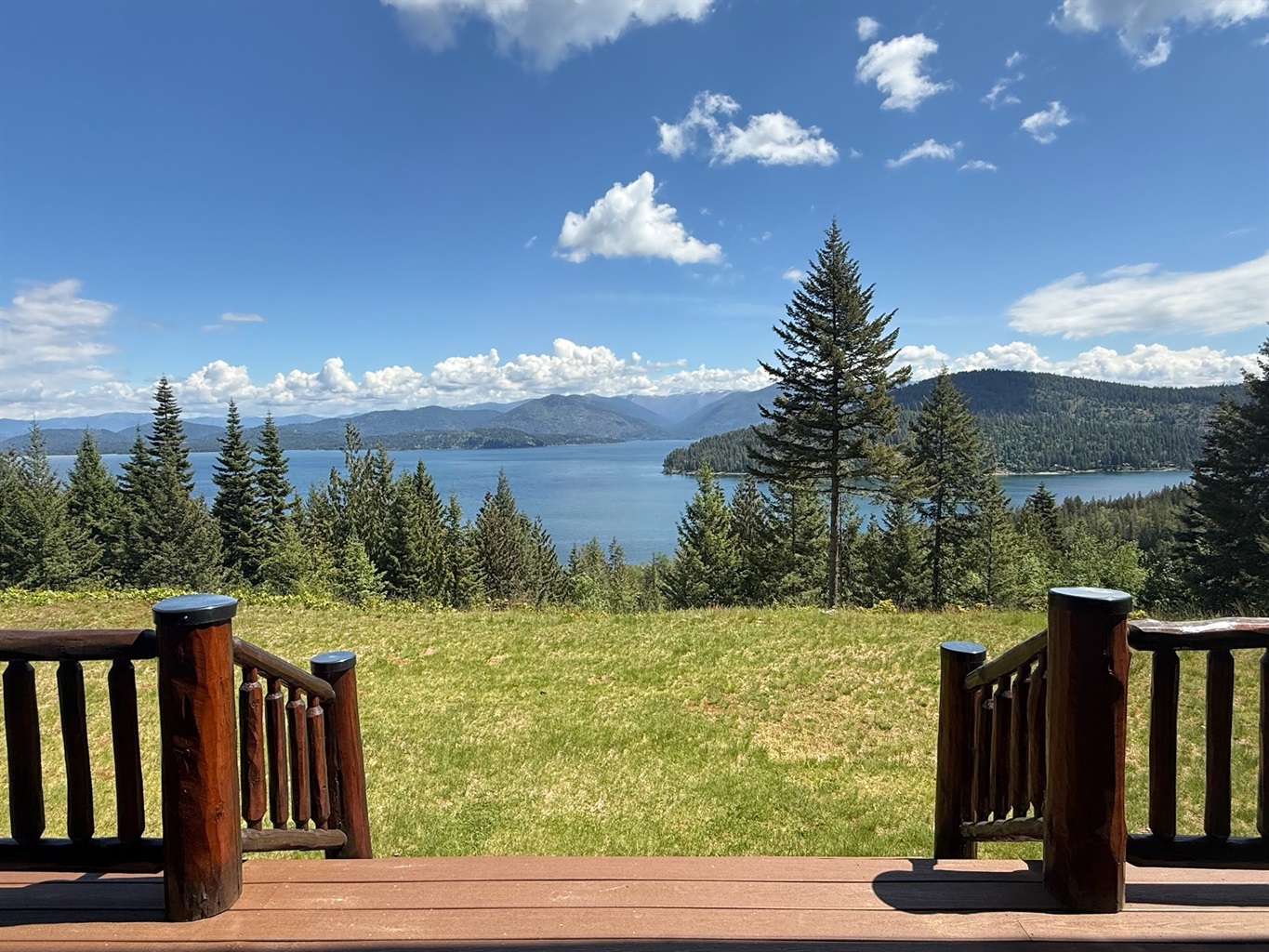 Stunning view from the deck for your morning coffee or wind down