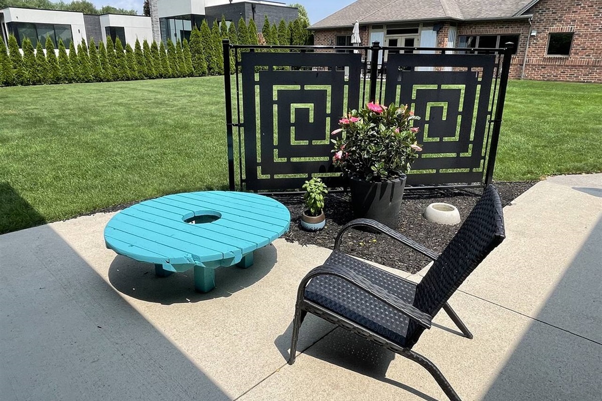 Patio With Sitting Area