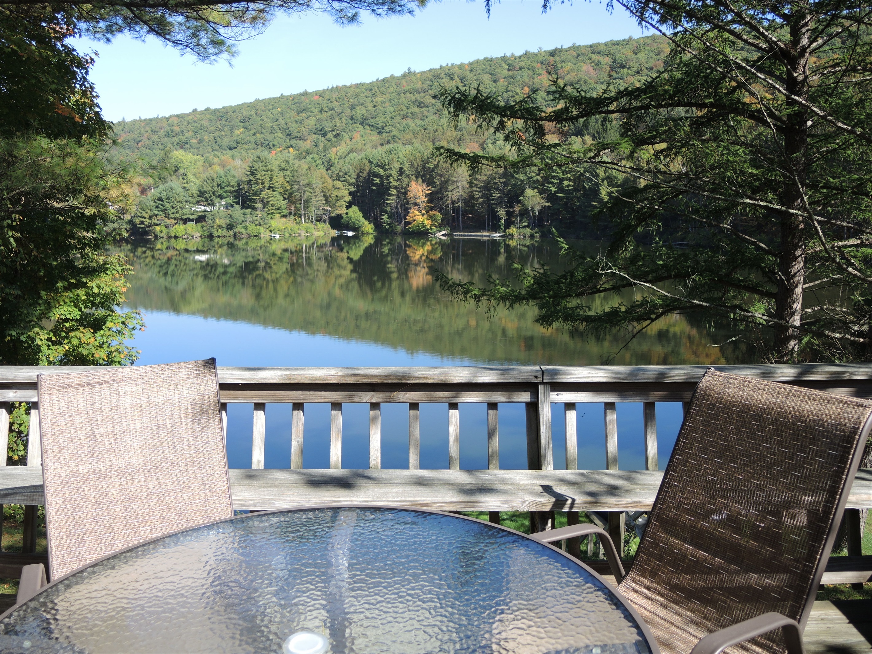 Serenity Cove - lakeview from open deck