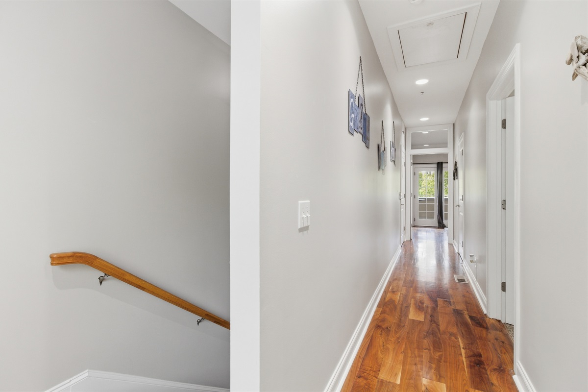 Staircase option available for convenient access between floors.