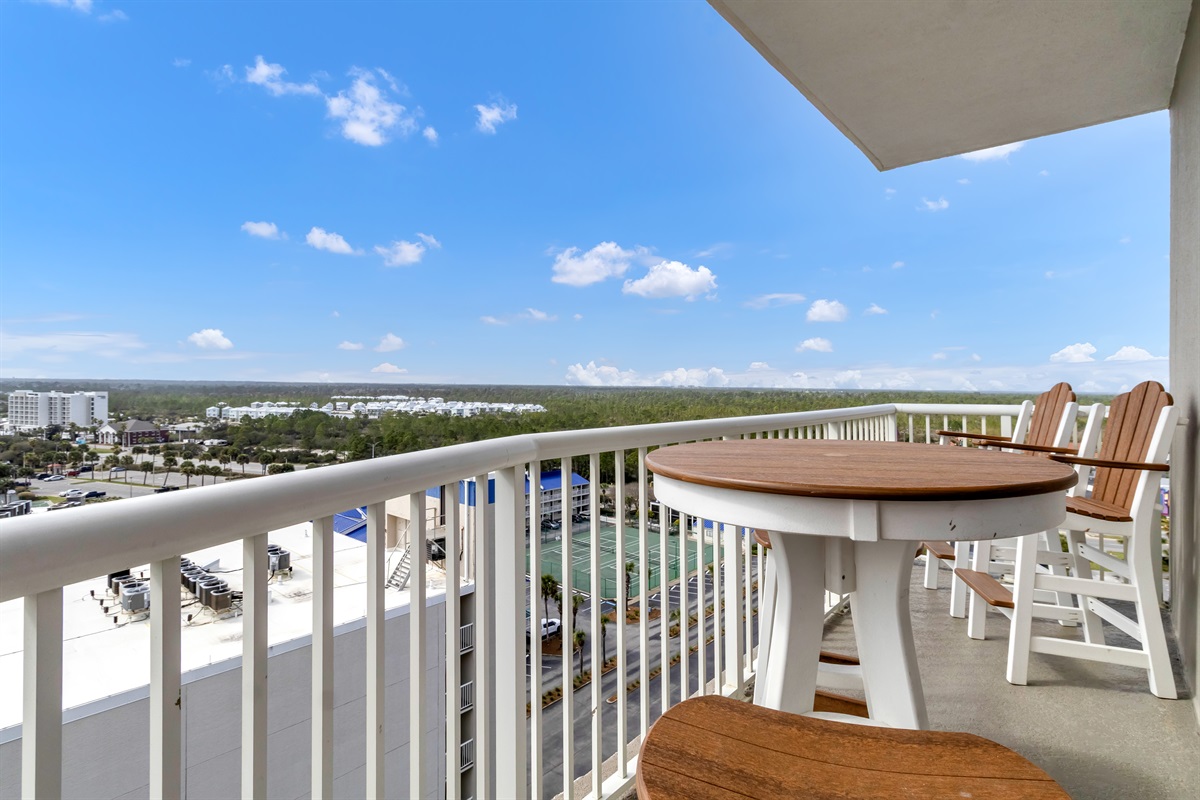 Beach AND bay views from balcony!