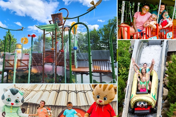 Just 6 minutes from our home, Storyland in Glen, NH brings fairy tales to life with rides, shows, and fun for the whole family!
