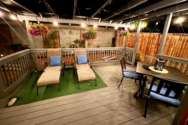 Rear Covered Patio