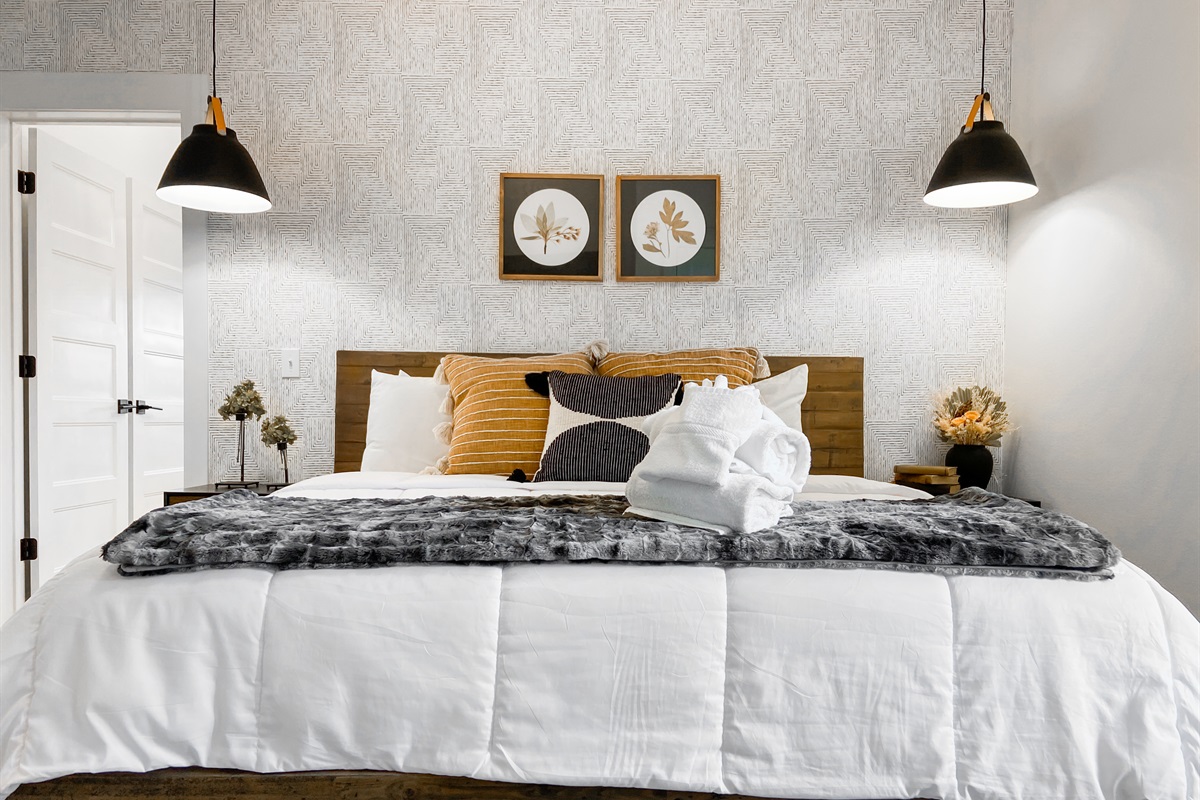 Lower level King #5 with Jack and Jill bathroom