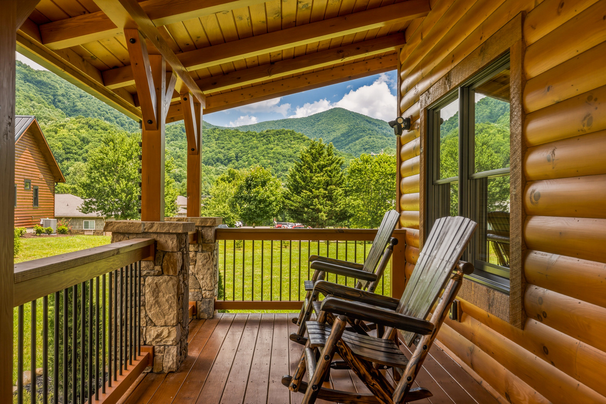 Rockers on Porch with Views