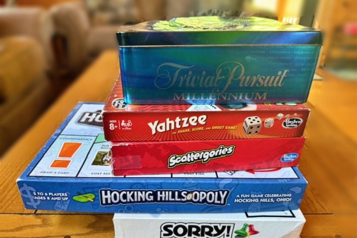 Enjoy playing board games with your family and friends!