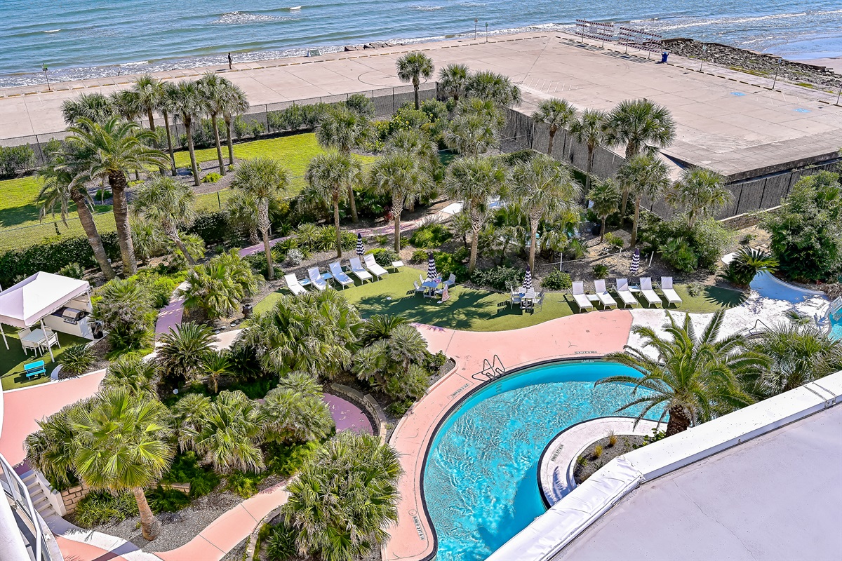 Partial view of Lazy River.