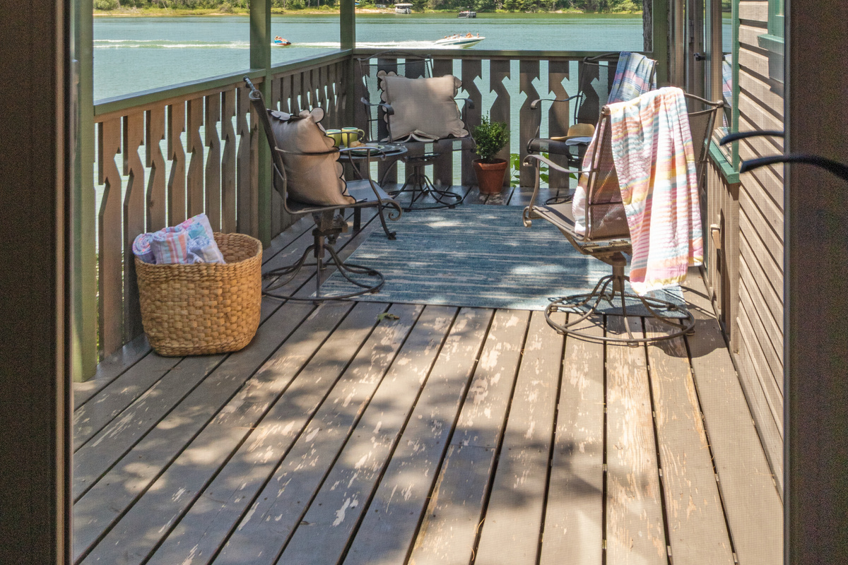 Start your morning with coffee on the deck, take in the peaceful lake views, and decide how you’ll spend the day on the water.