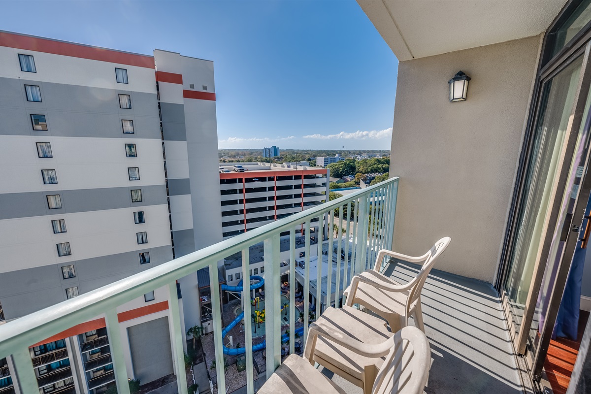 Amazing View from the Balcony!