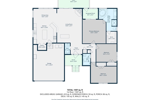 Floor Plan, Dimensions