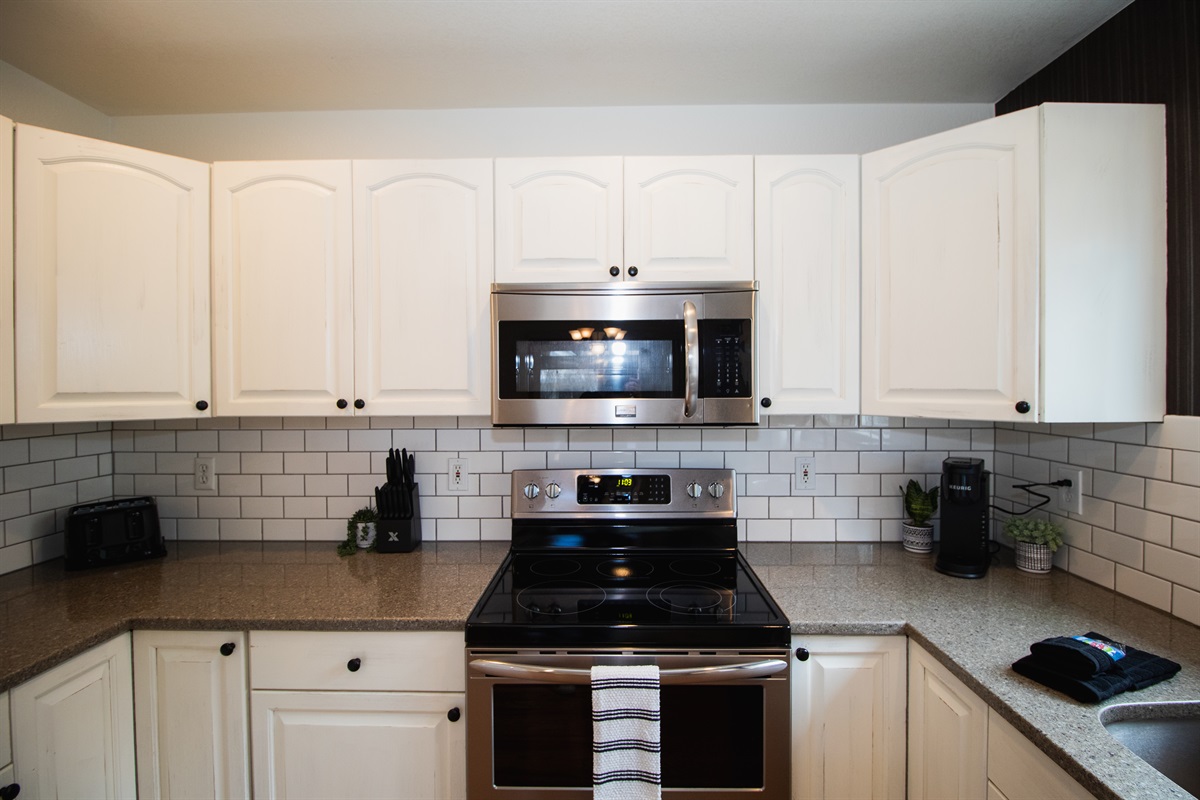 Stainless steel appliances