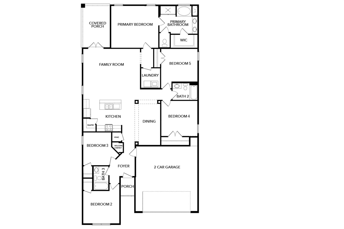 Spacious, thoughtfully designed layout at Le Bleu Bebe. Easy flow from living to sleeping areas, perfect for relaxing stays and family comfort.