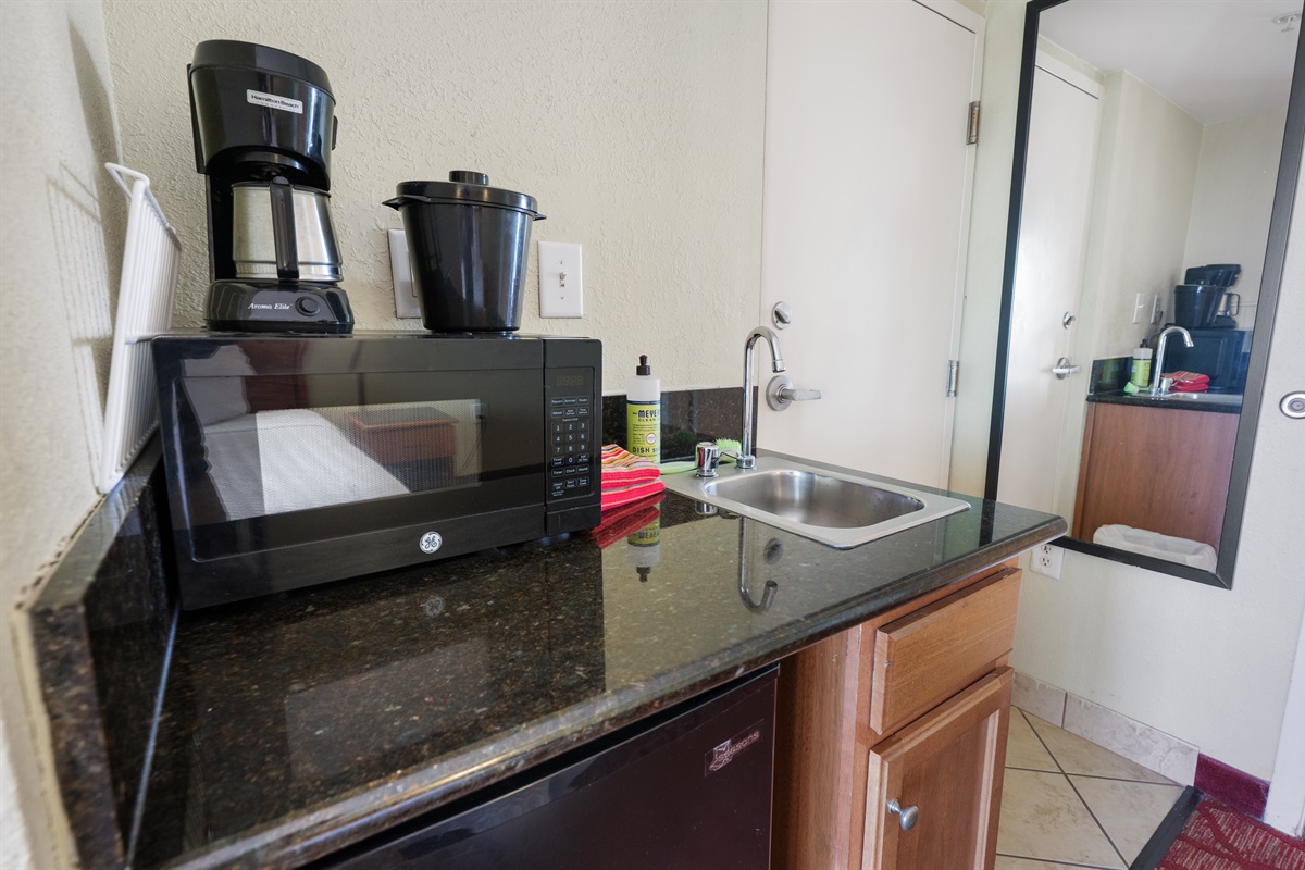 Kitchen Basics that are Available in the Unit