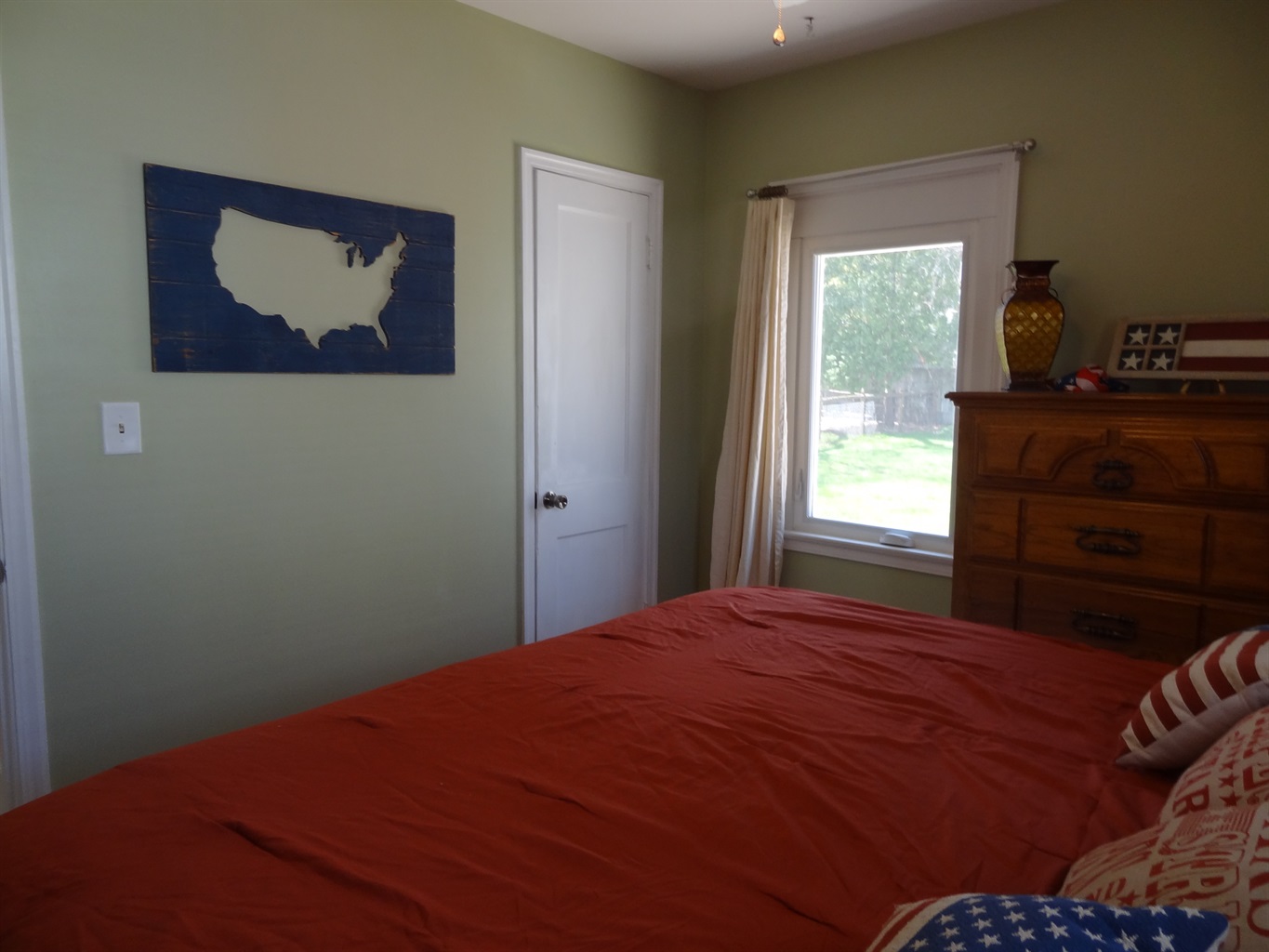 Bedroom 1 with king bed