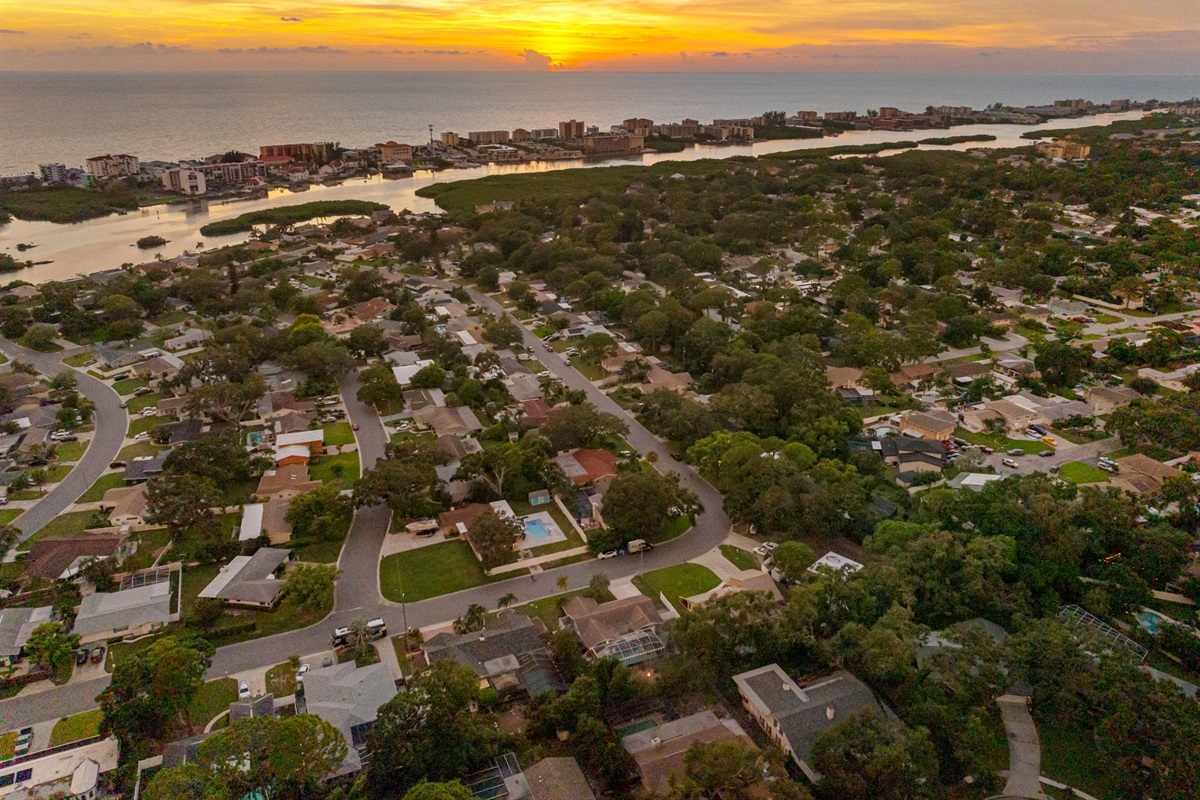 Aerial View of the Neighborhood