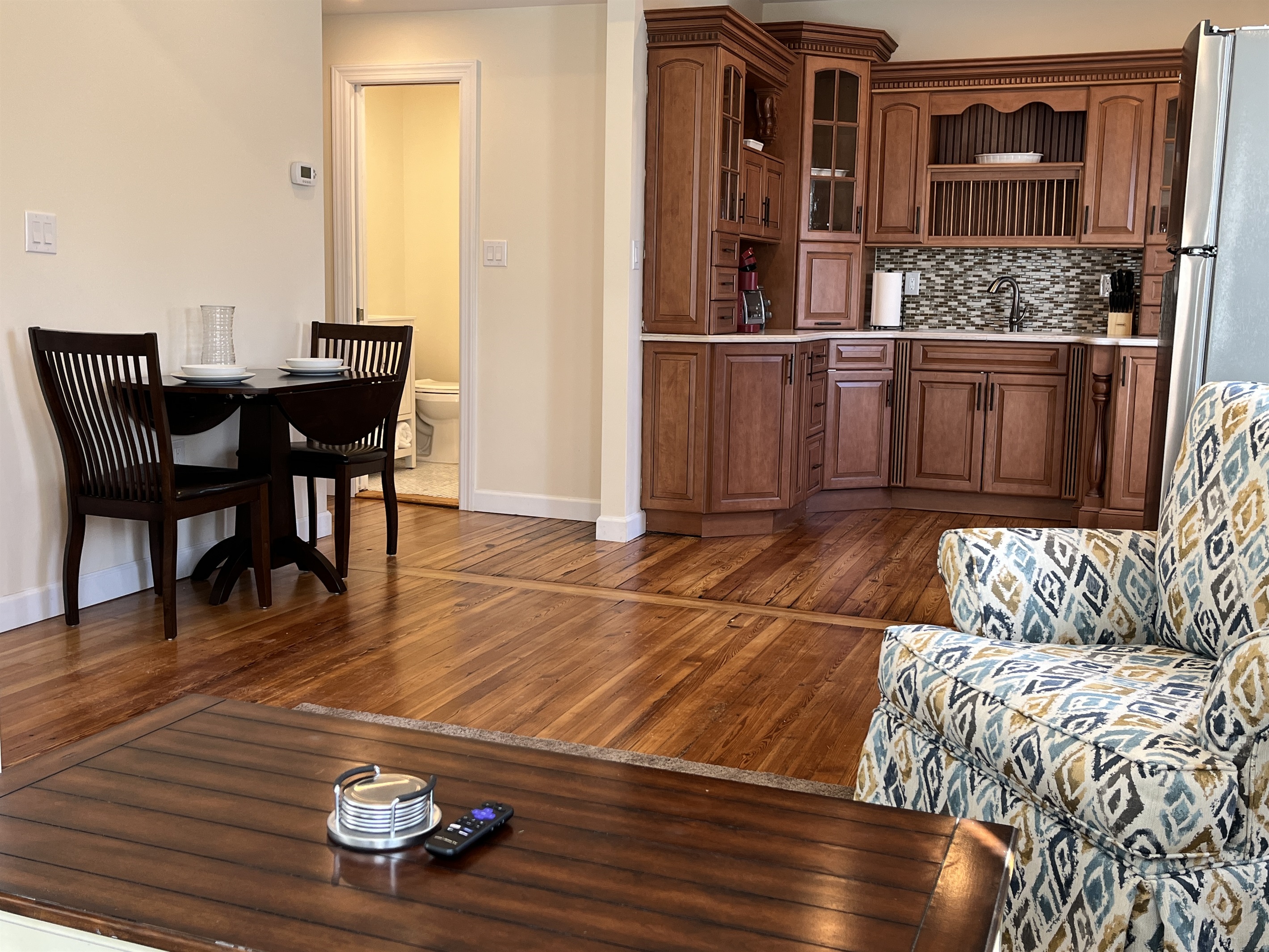 Lots of space in this terrific 1st floor apartment
