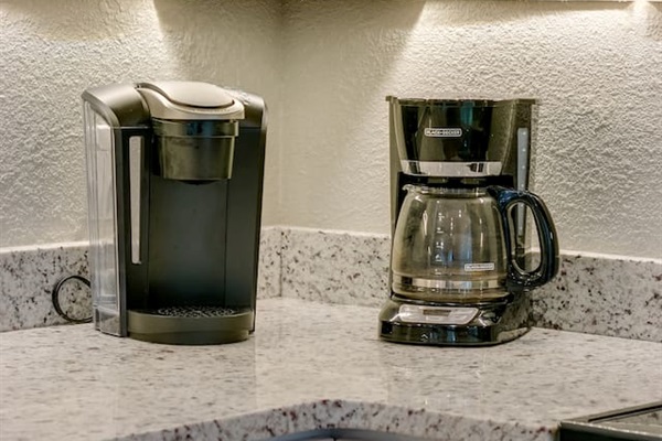 Coffee Makers (Traditional 12 Cup ad Keurig)