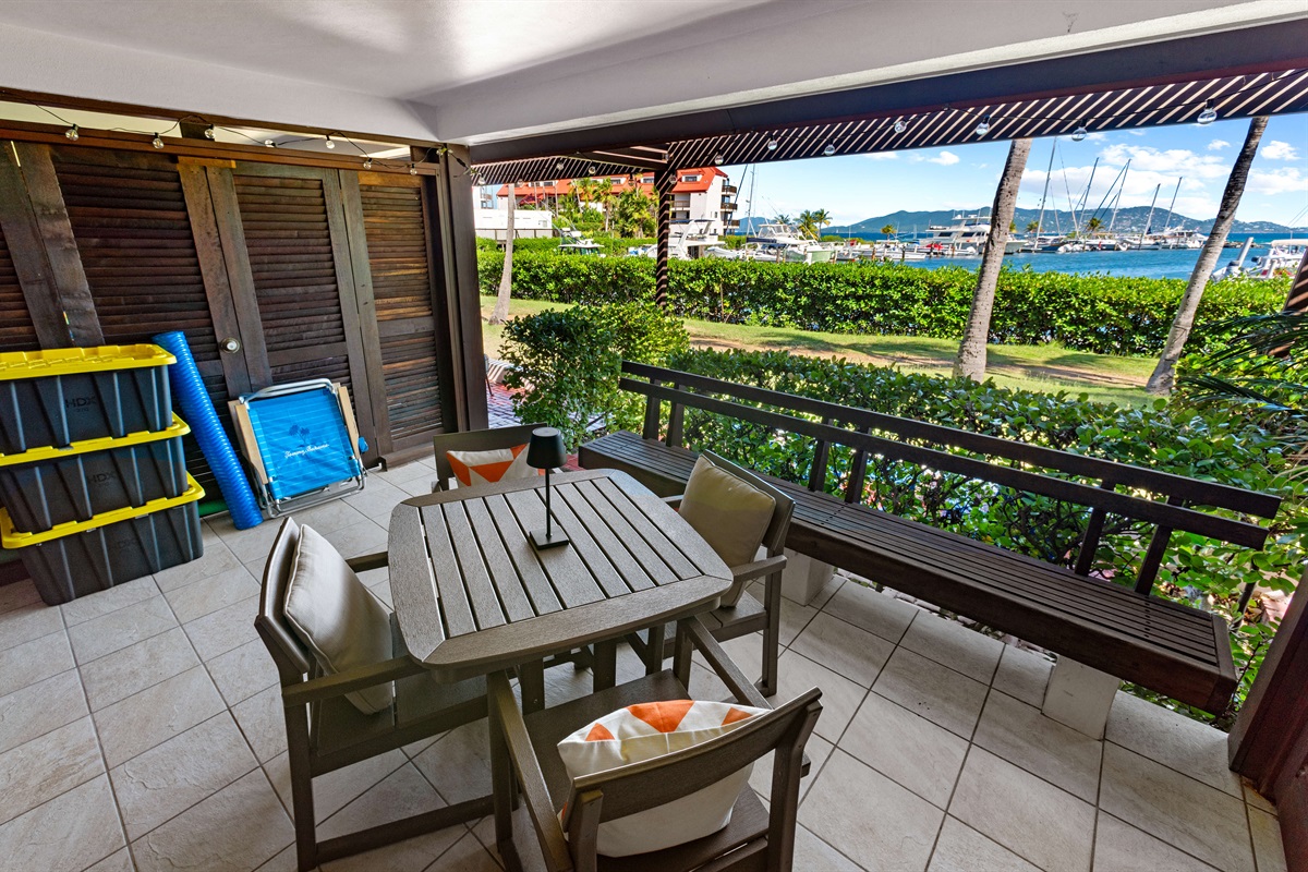 Watch the boats load up to head out for the day. Catch them returning and see what a difference a relaxing day on the water makes. Our complimentary concierge can help book one of those relaxing boat days.