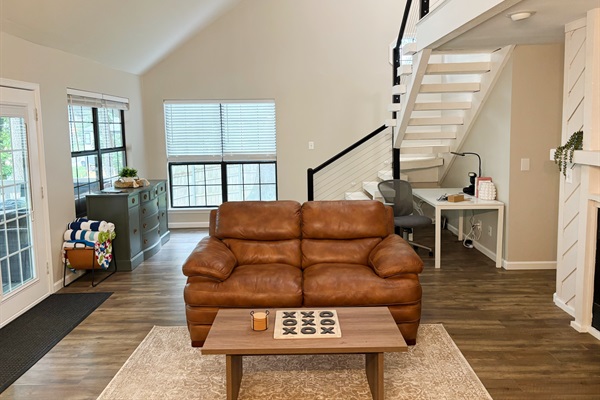 Living Room & Work Space