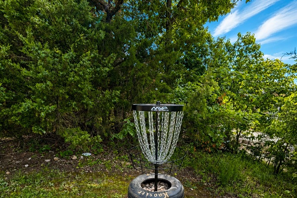 3 new firsbee golf baskets around the home!