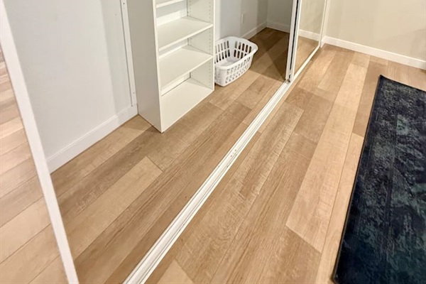 Spacious closet 