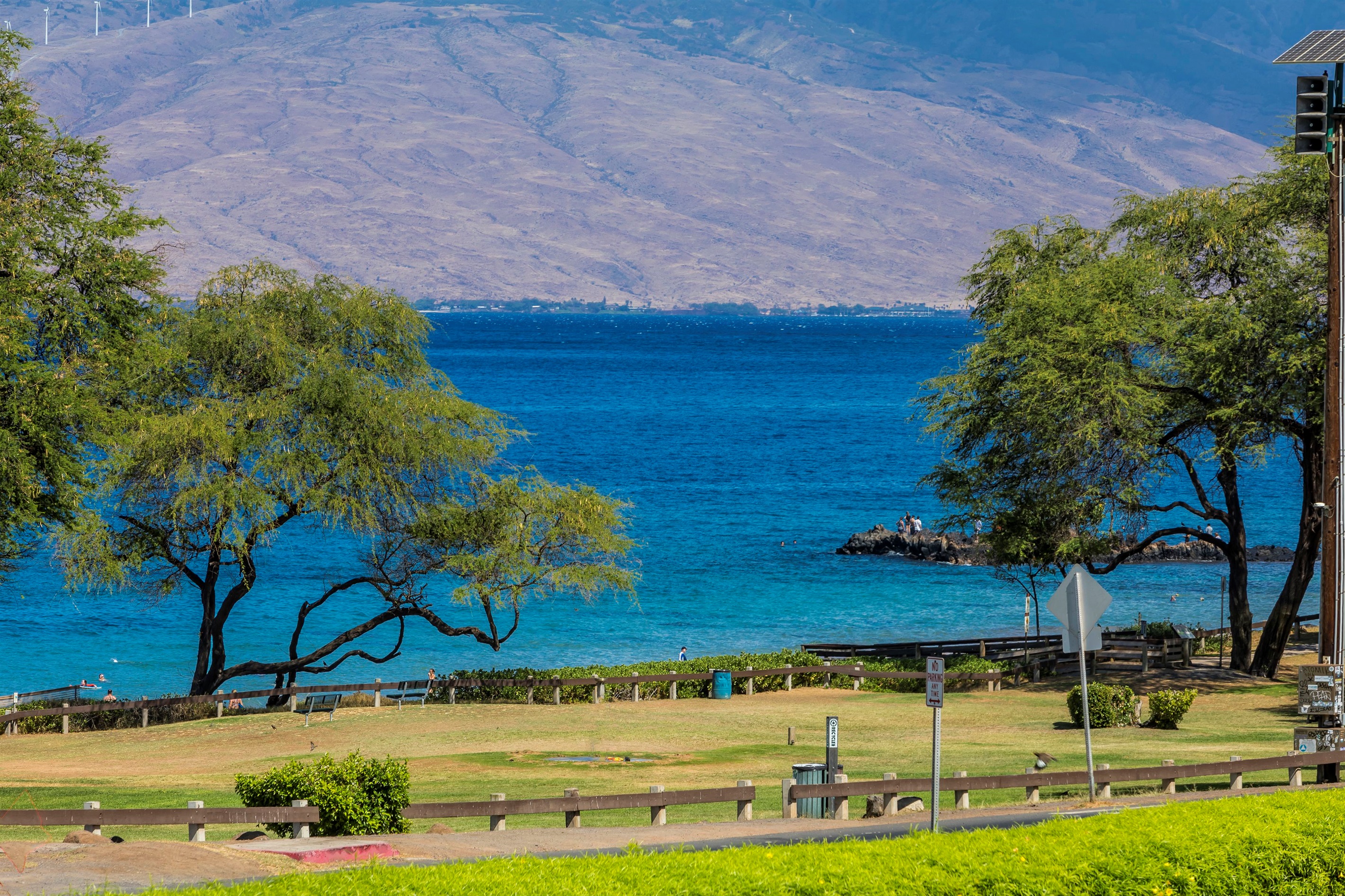 Kamaole III Beach Park. One of Maui's most beloved sunset-watching locations and a great beach to hop in the water!