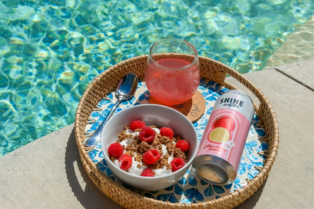 We heat the pool through the summer from April to October.