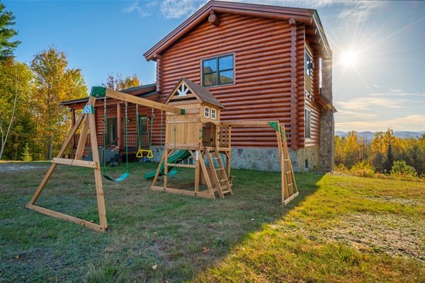 A safe and joyful playground space for little ones to enjoy.