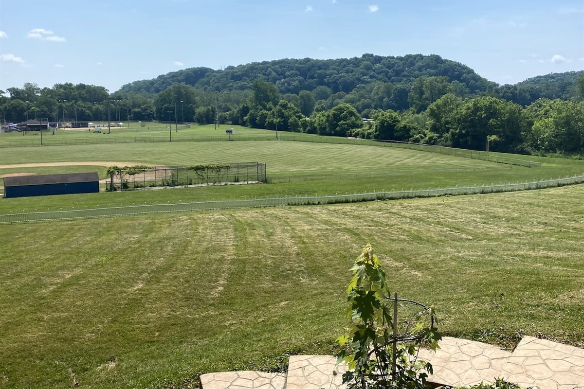 America’s pastime from my favorite seat in the house ⚾ #FrontPorchSeason