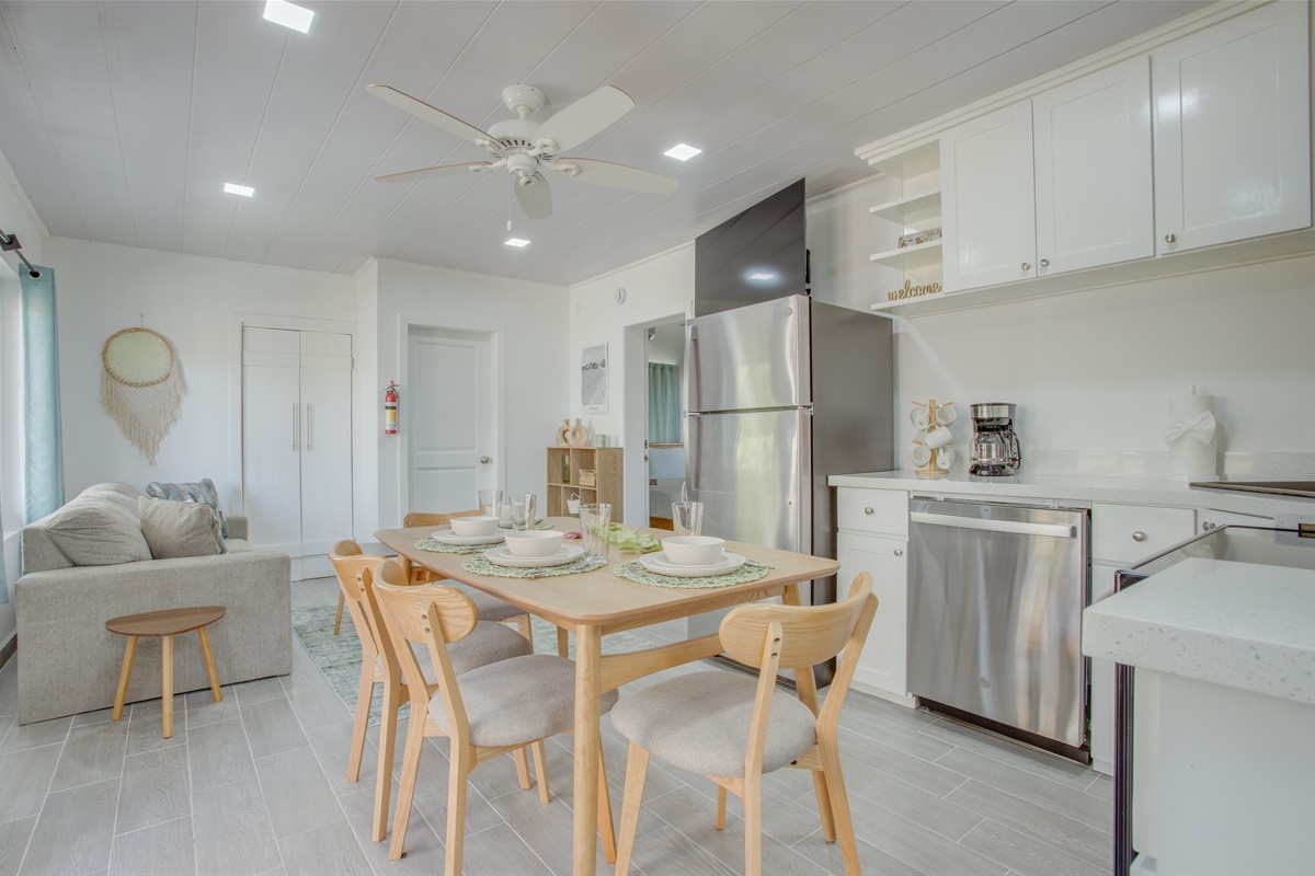 First floor main kitchen area